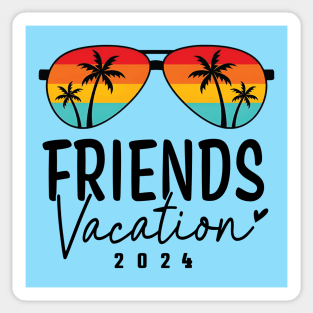 Friends Vacation 2024 Sticker